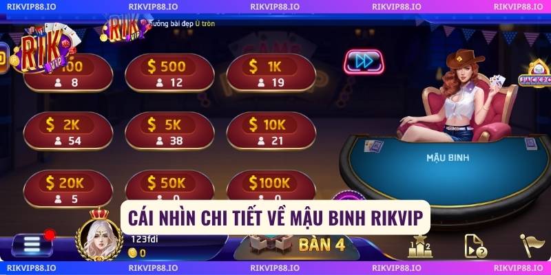 Cái nhìn chi tiết về mậu binh Rikvip
