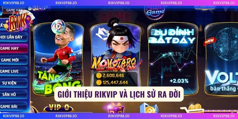 Giới thiệu Rikvip và lịch sử ra đời