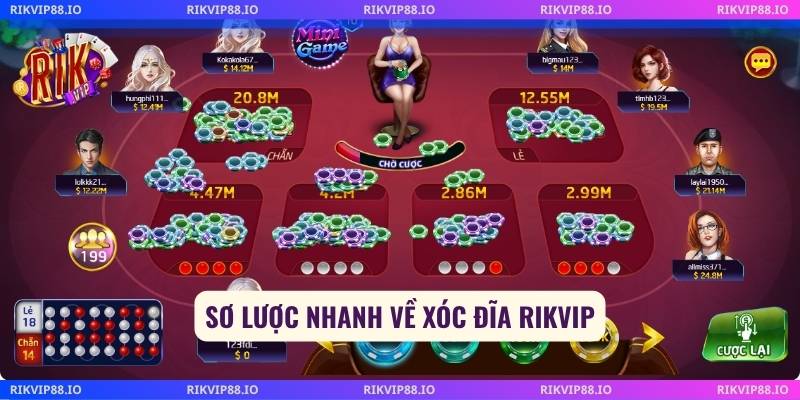 Sơ lược nhanh về xóc đĩa Rikvip